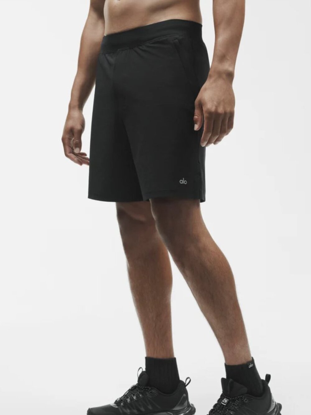 Alo Yoga 7" Repetition Short Black Men's Medium NWT